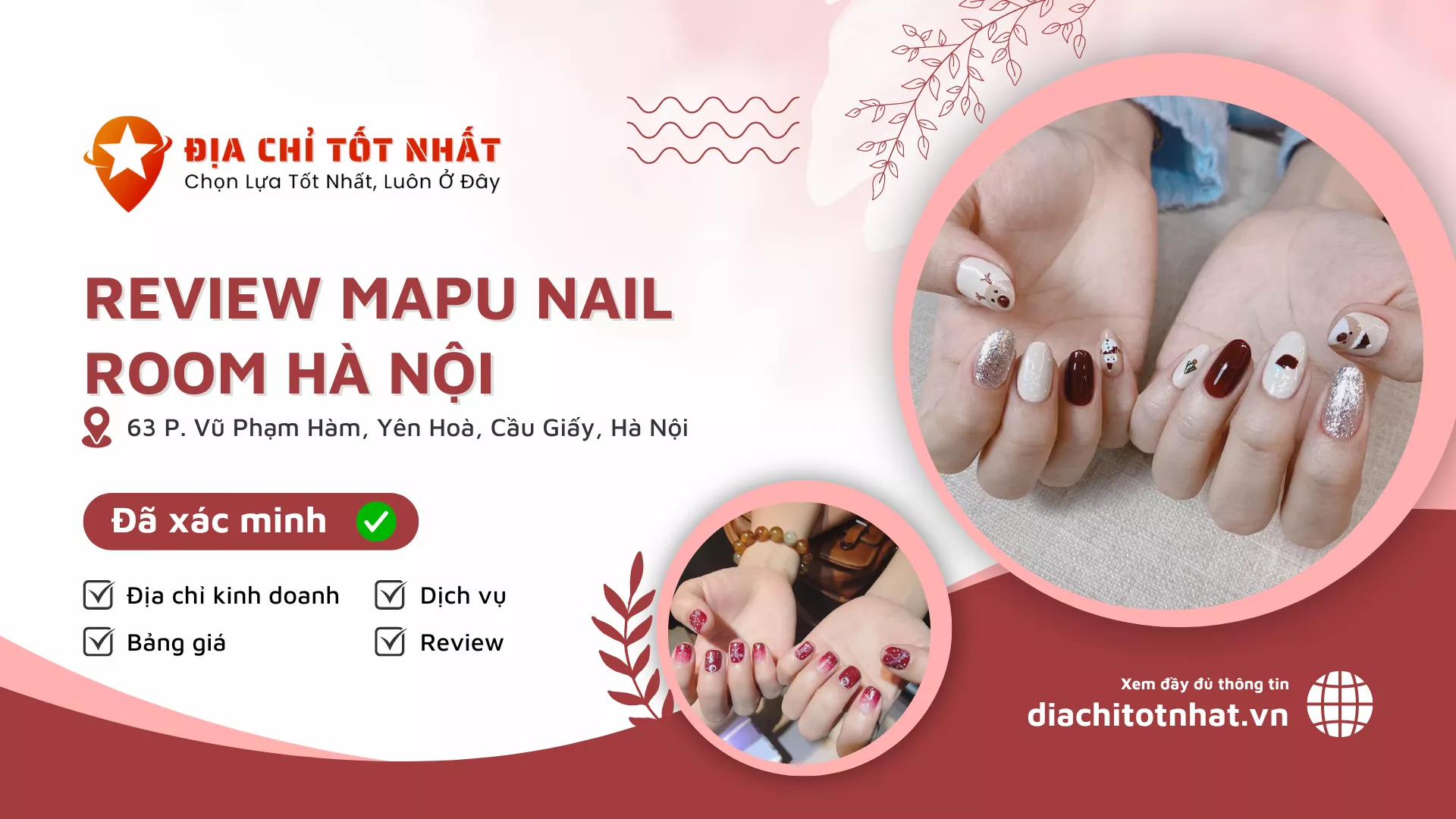 Review Mapu Nail Room Hà Nội