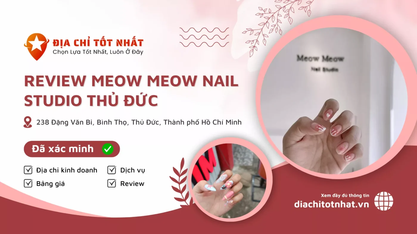 Review Meow Meow Nail Studio Thủ Đức