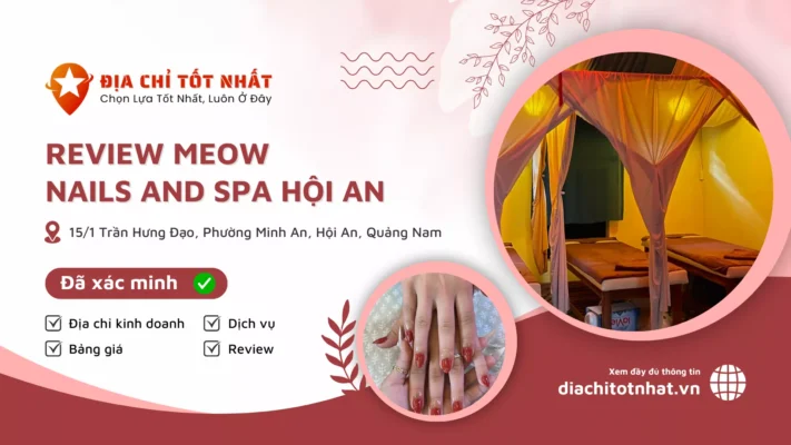 Review Meow Nails and spa Hội An (1)
