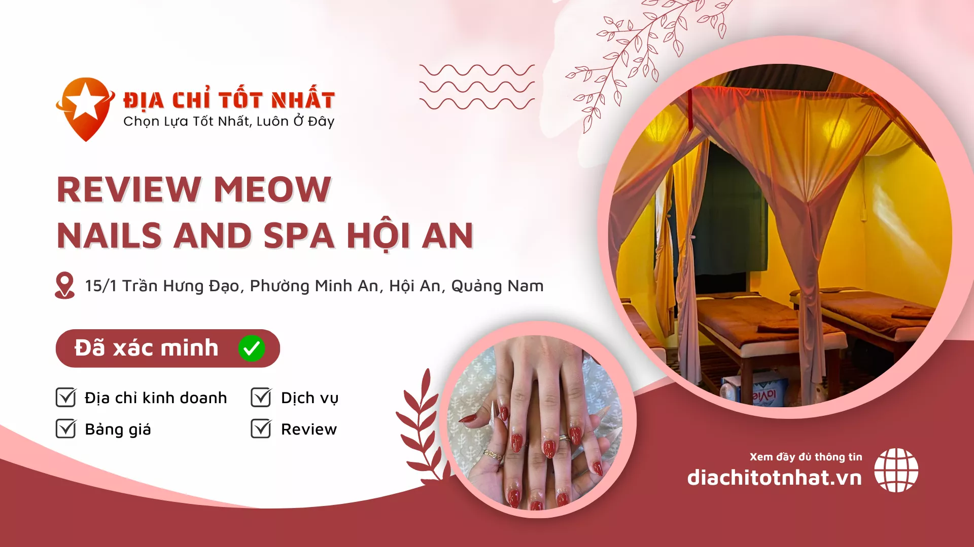 Review Meow Nails and spa Hội An (1)