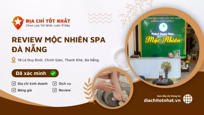 Review Mộc Nhiên Spa Đà Nẵng