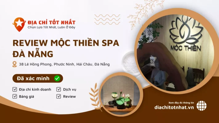 Review Mộc Thiền Spa Đà Nẵng