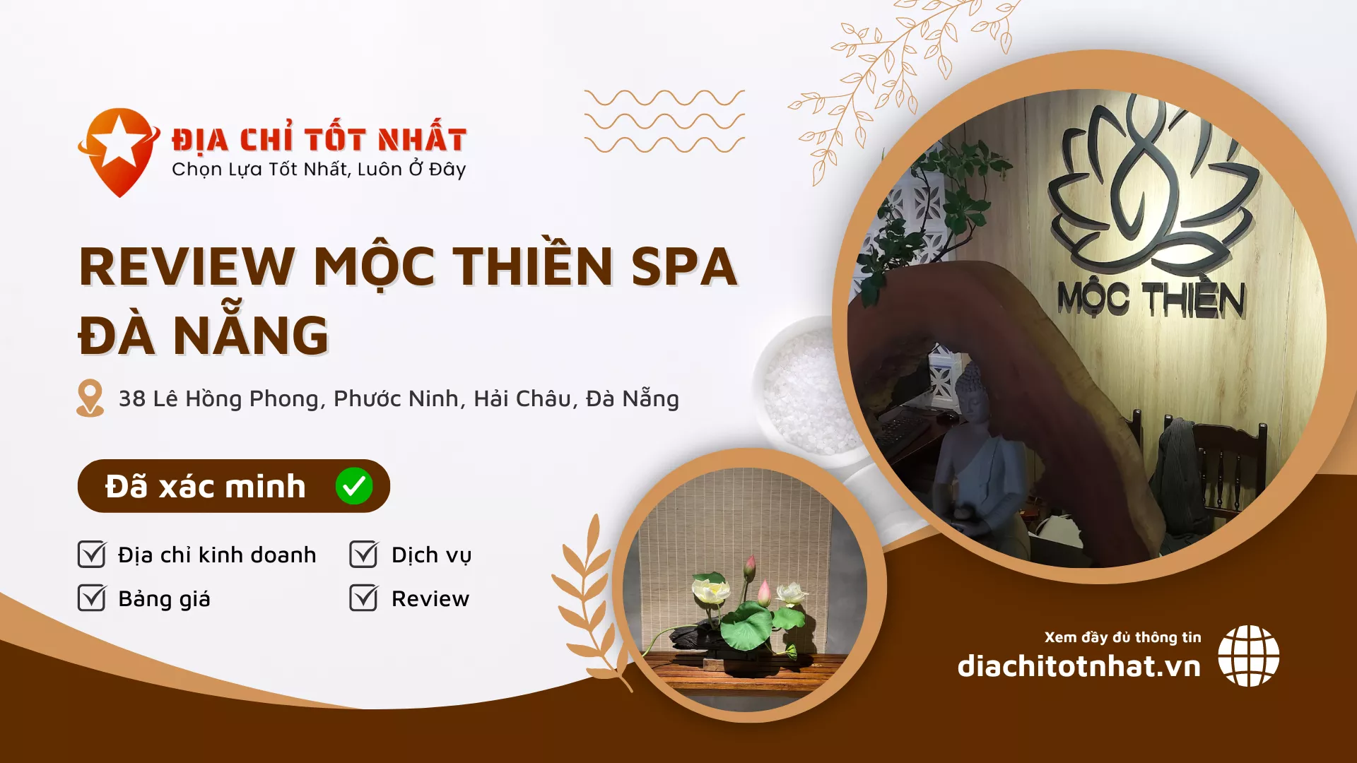Review Mộc Thiền Spa Đà Nẵng