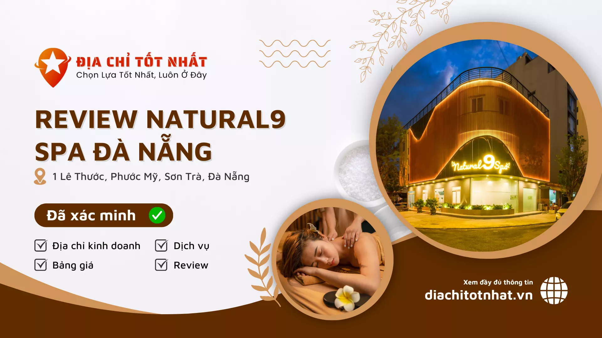 Review Natural9 Spa Đà Nẵng