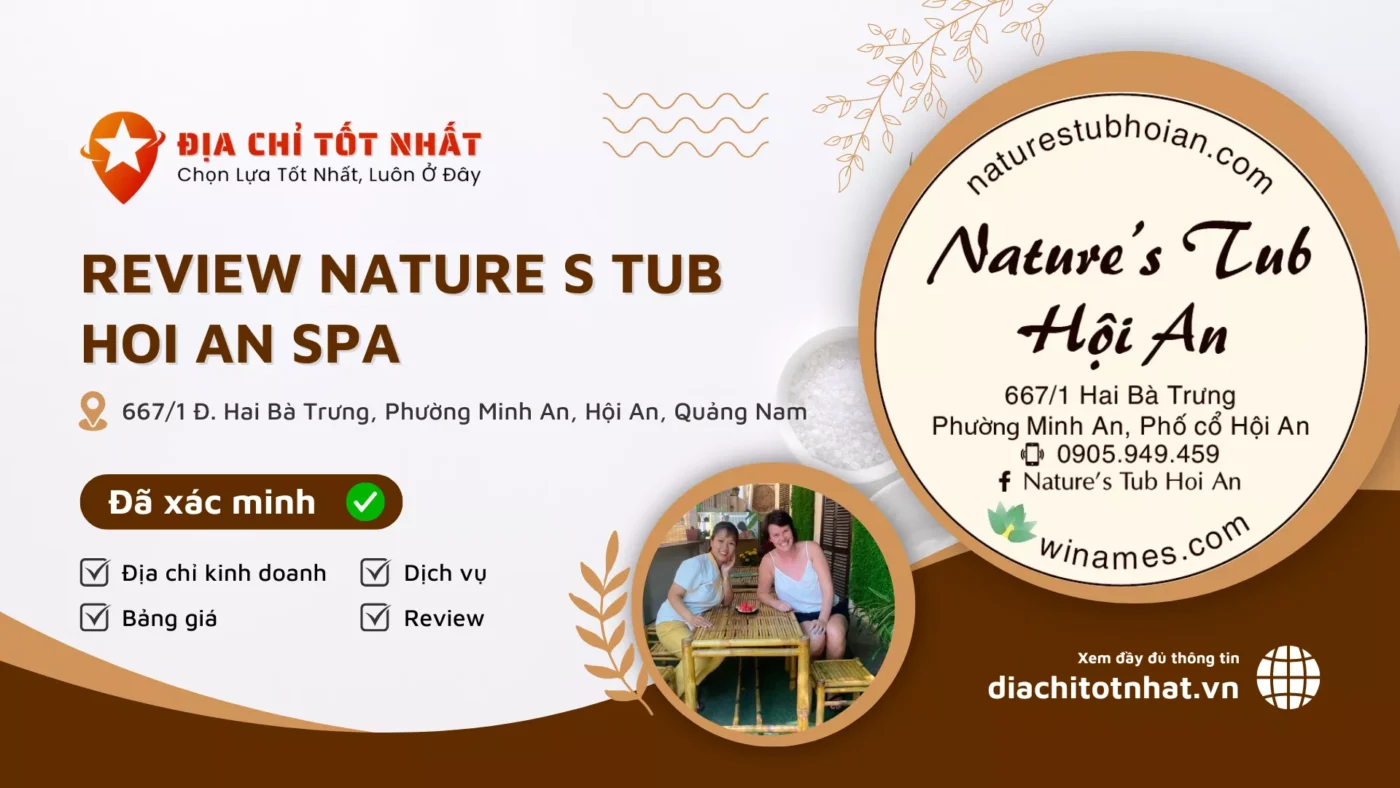 Review Nature s Tub Hoi An spa