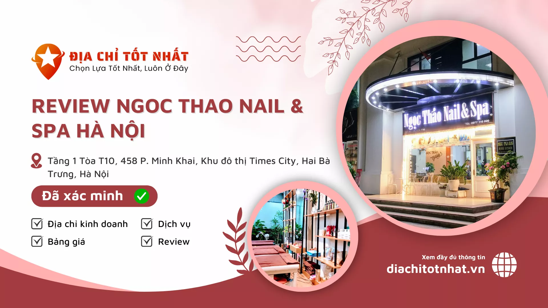 Review Ngoc Thao Nail Spa Hà Nội