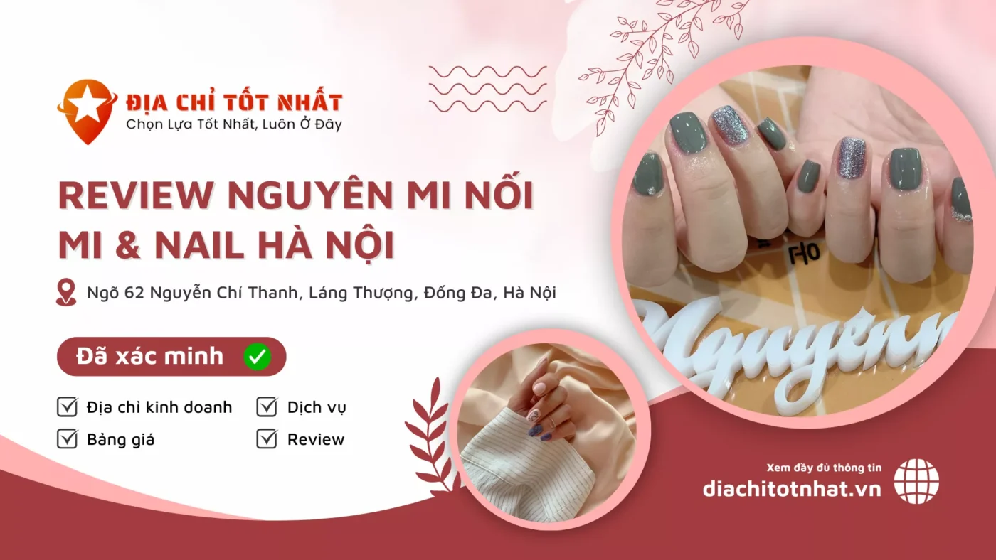 Review Nguyên Mi Nối Mi Nail Hà Nội