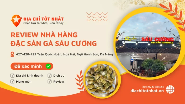 Review Nhà hàng đặc sản gà Sáu Cường