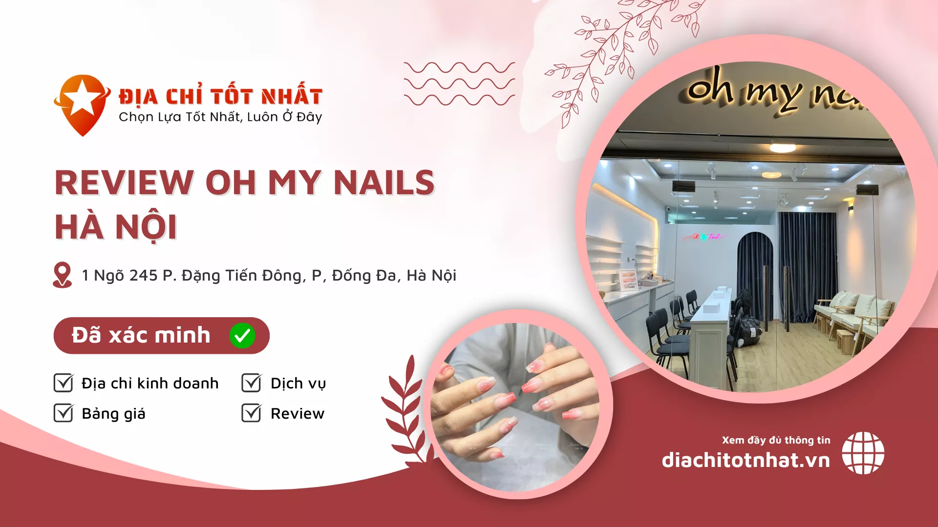 Review Oh My Nails Hà Nội
