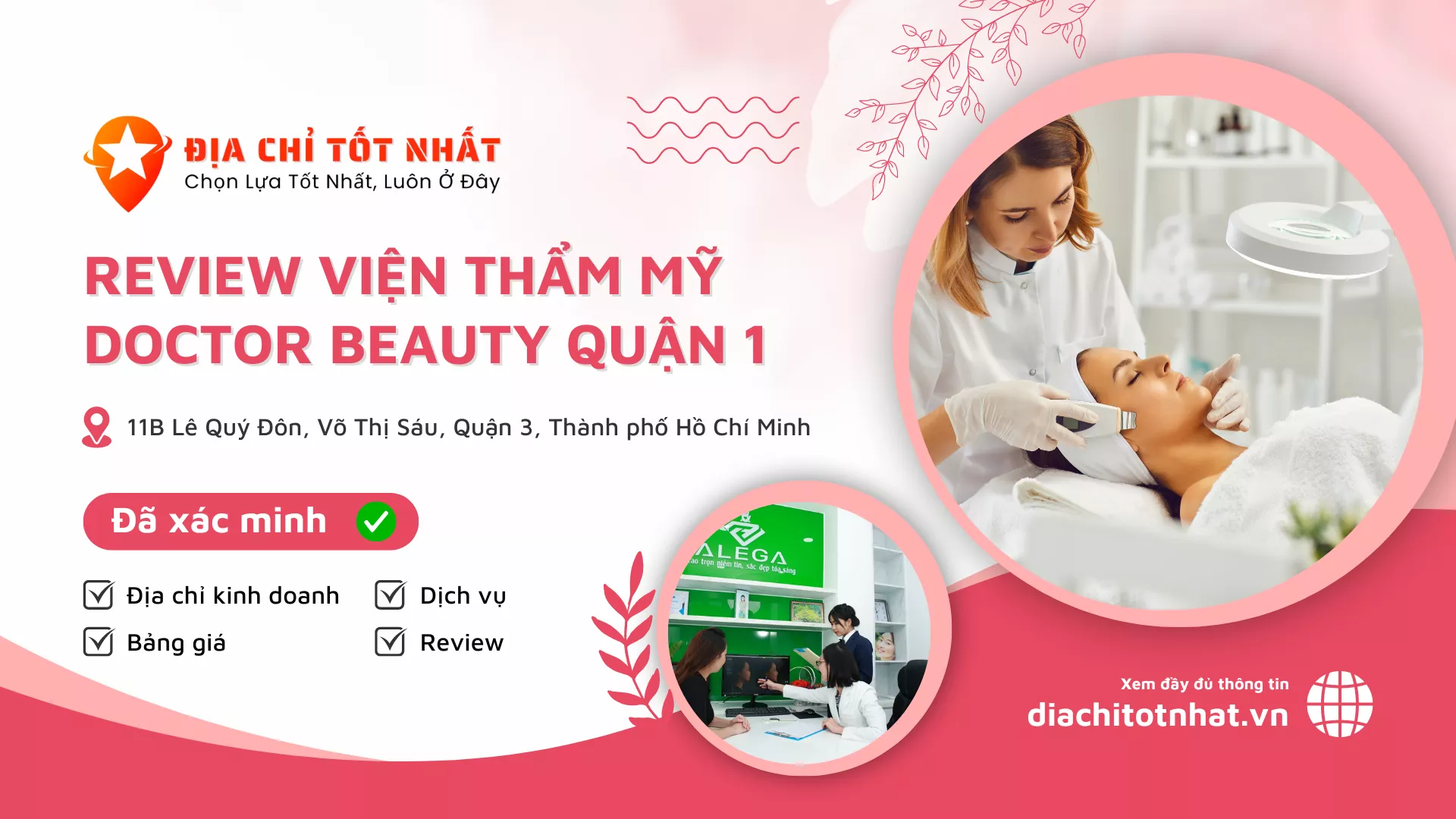 Review Phòng khám chuyên khoa thẩm mỹ ALEGA Quận 10