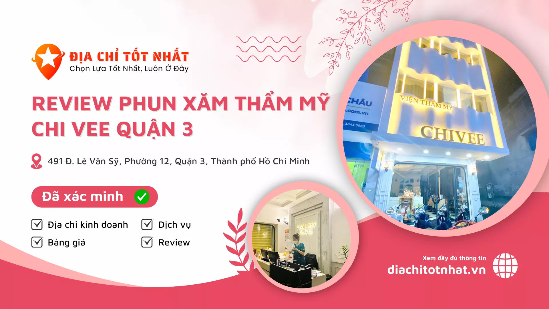 Review Phun Xăm Thẩm Mỹ Chi Vee Quận 3
