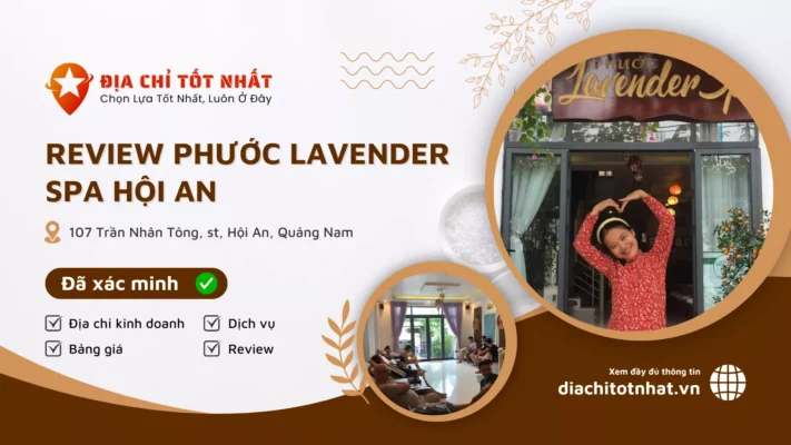 Review Phước Lavender Spa hội an