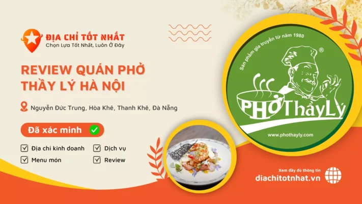 Review Quán Phở Thầy Lý Hà Nội