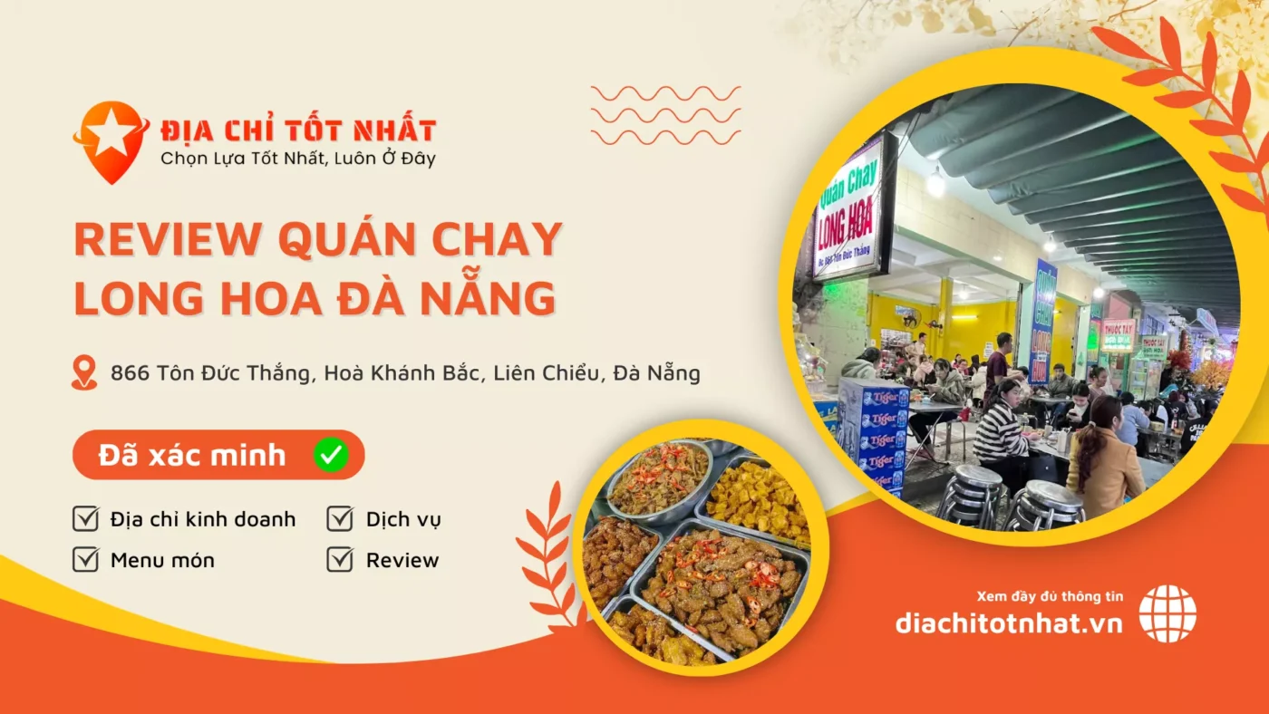 Review Quán chay Long Hoa Đà Nẵng