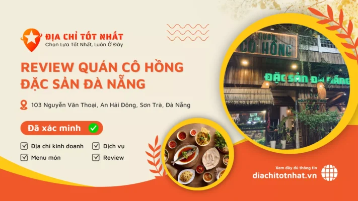 Review Quán cô Hồng đặc sản Đà Nẵng