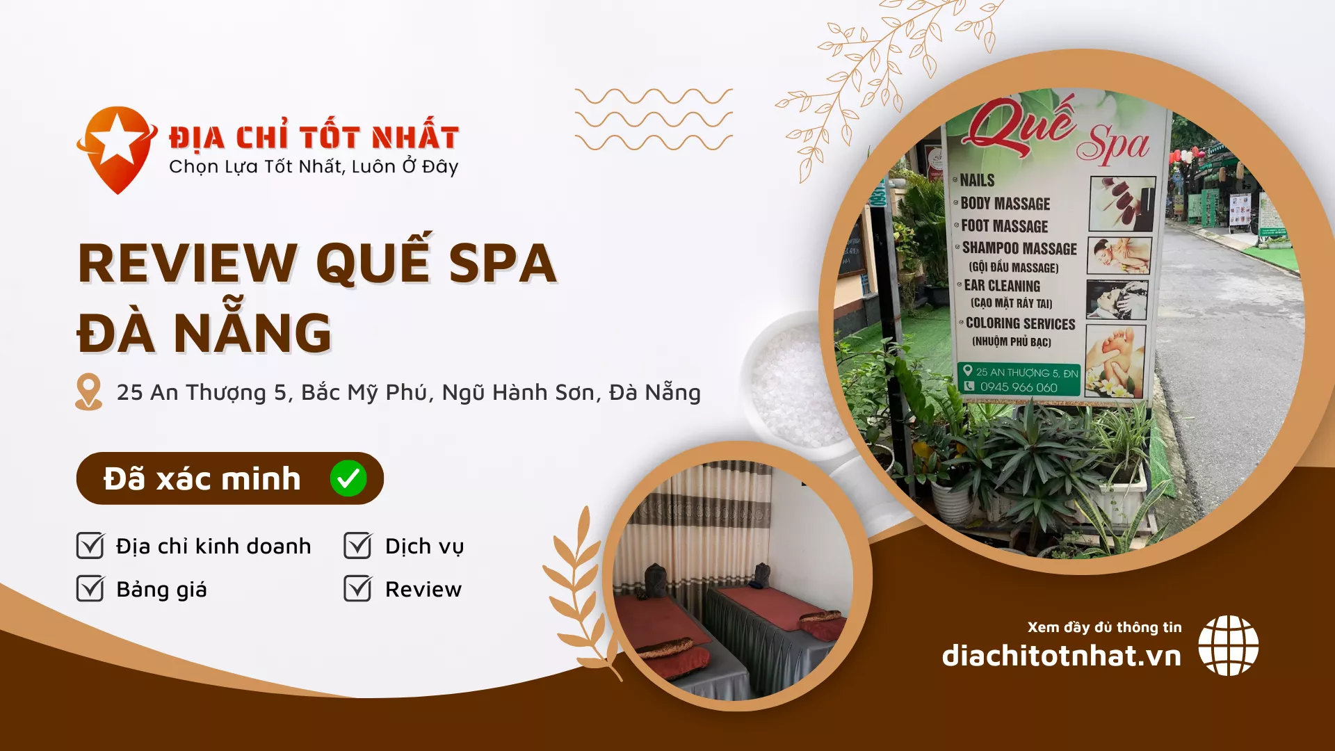 Review Quế spa