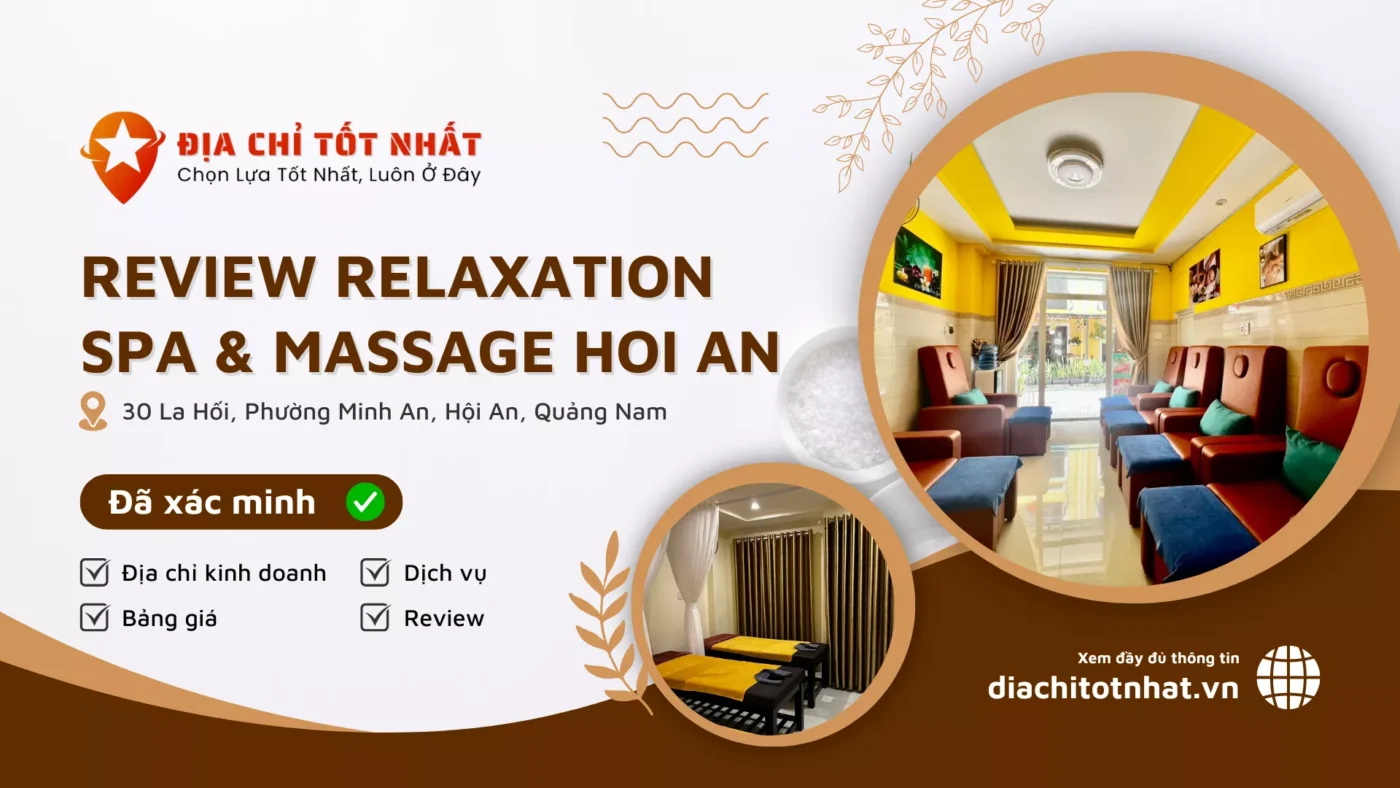 Review Relaxation Spa Massage Hoi An