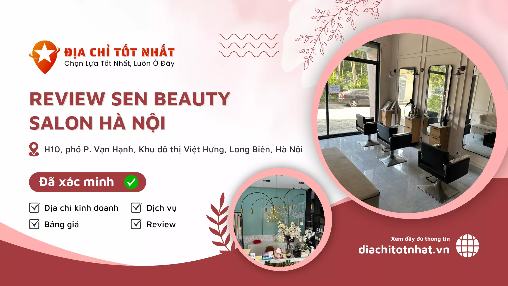 Review Sen Beauty Salon Hà Nội