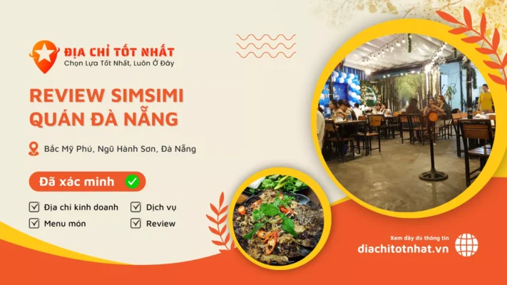 Review SimSimi quán Đà Nẵng