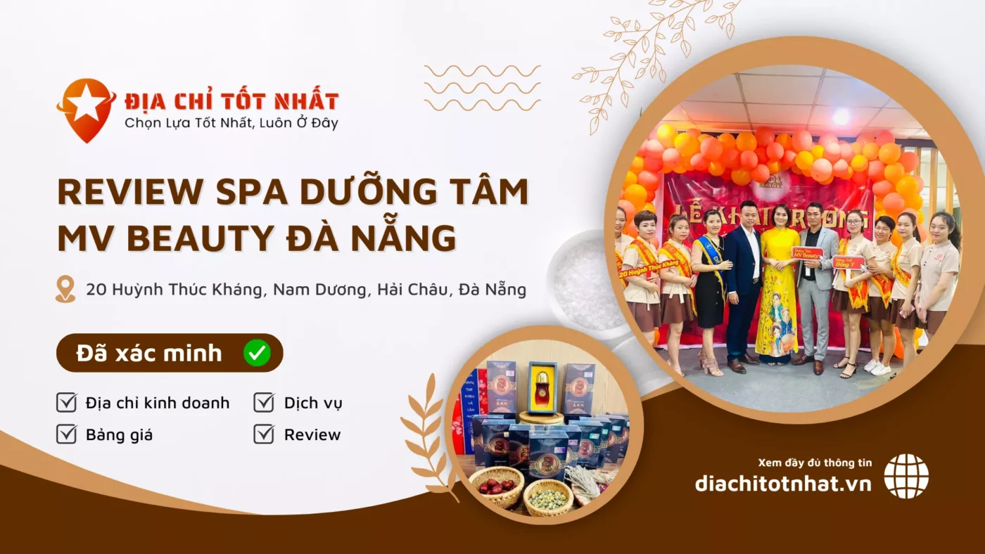 Review Spa Dưỡng Tâm MV Beauty Đà Nẵng