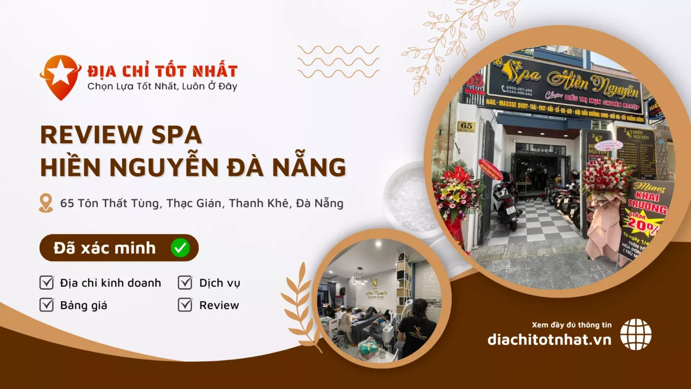 Review Spa Hiền Nguyễn Đà Nẵng