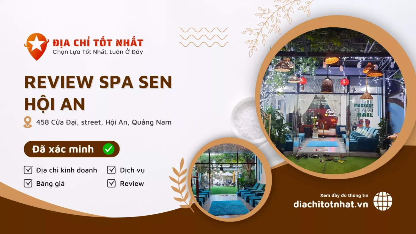 Review Spa Sen Hội An