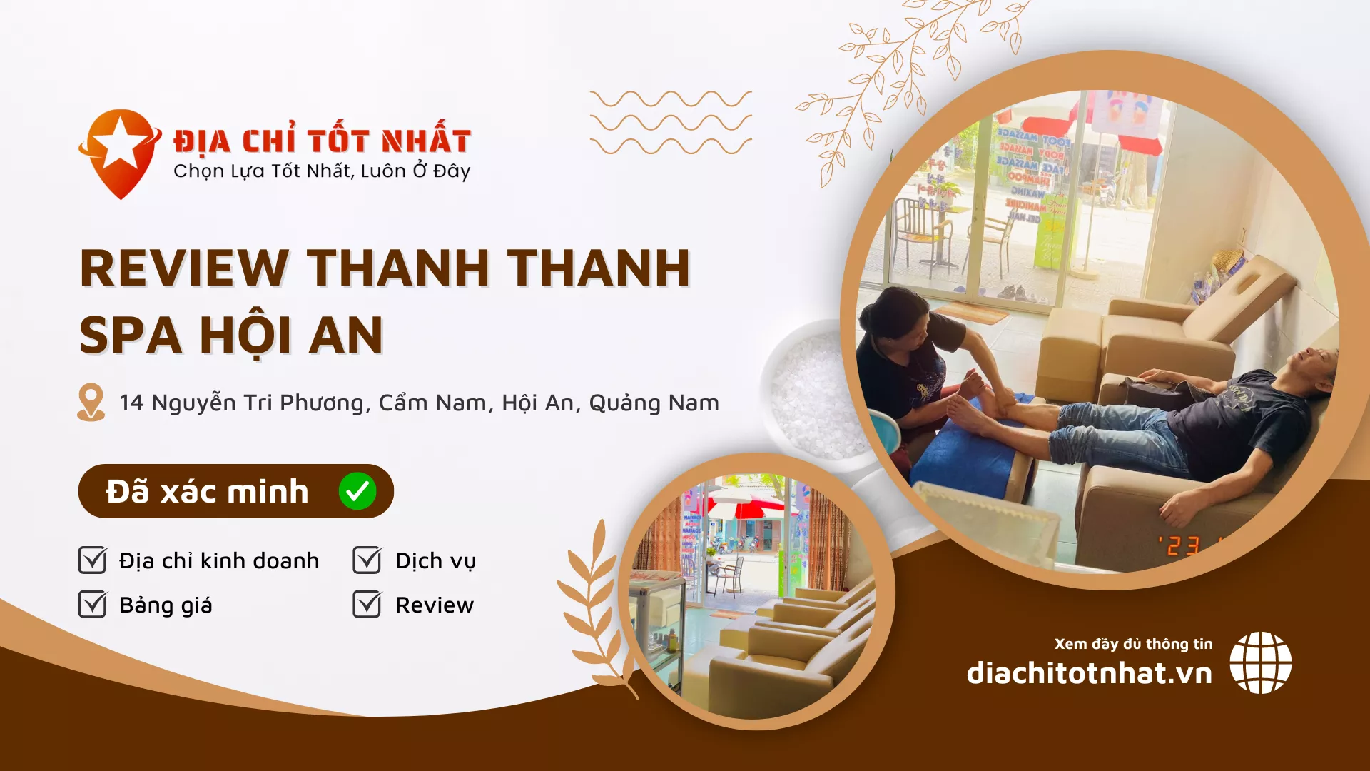 Review THANH THANH SPA Hội An
