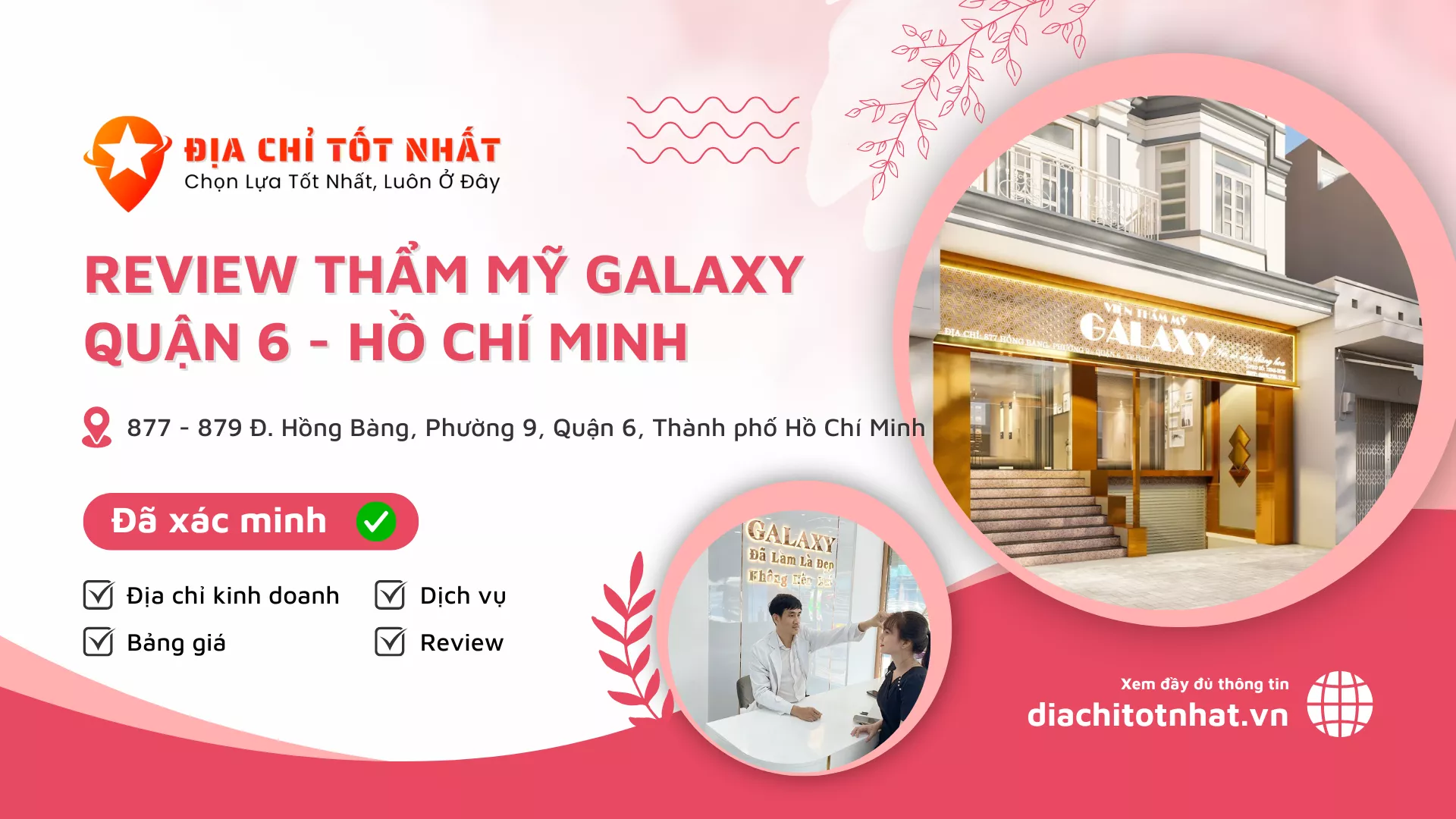 Review Thẩm Mỹ Galaxy Quận 6 hồ chí minh