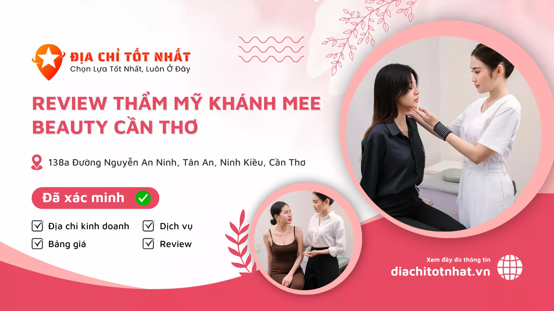 Review Thẩm Mỹ Khánh Mee Beauty cần thơ