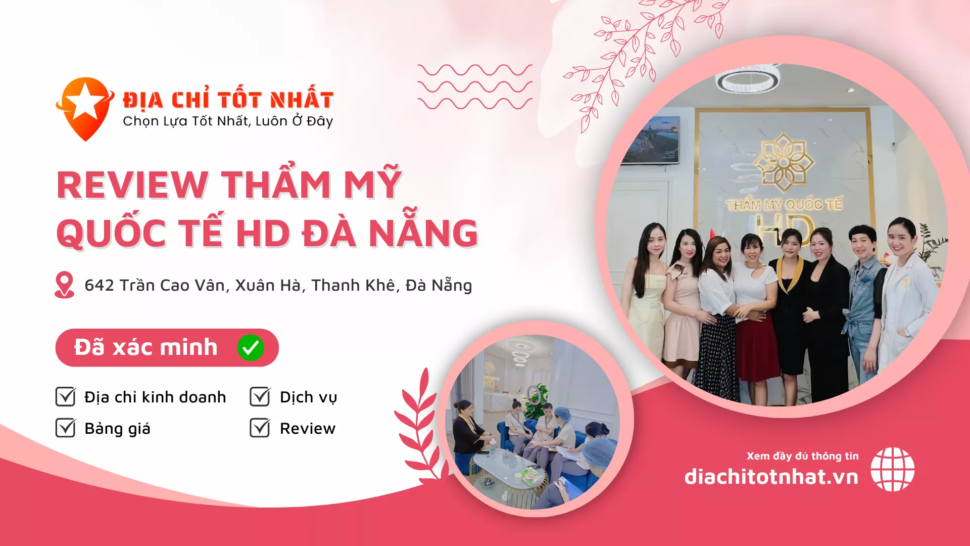 Review Thẩm Mỹ Quốc Tế HD Đà Nẵng