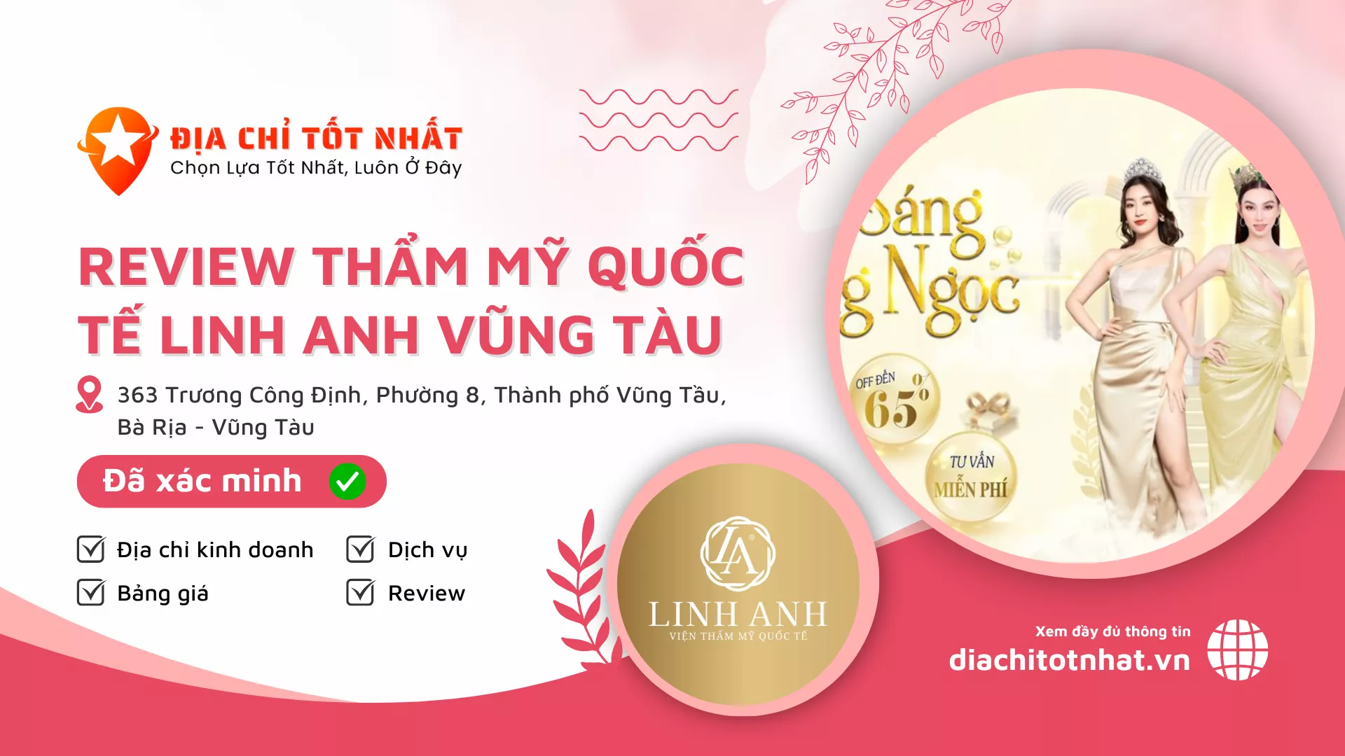 Review Thẩm Mỹ Quốc Tế Linh Anh Vũng Tàu