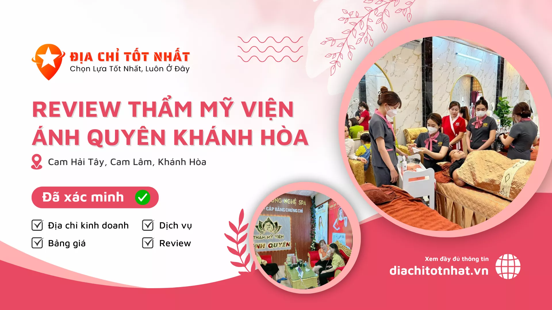 Review Thẩm Mỹ Viện Ánh Quyên Khánh Hòa