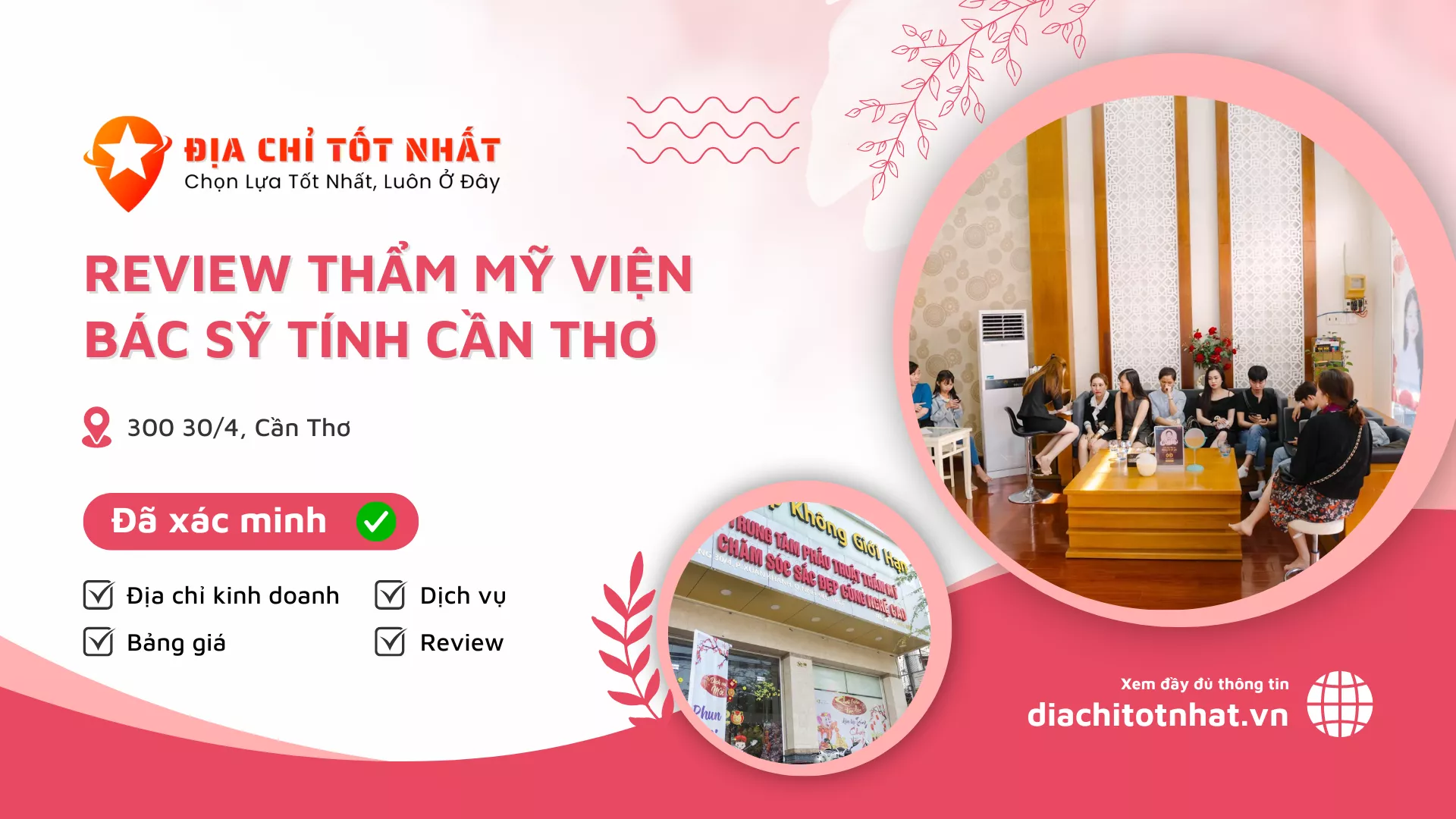 Review Thẩm Mỹ Viện Bác Sỹ Tính Cần Thơ