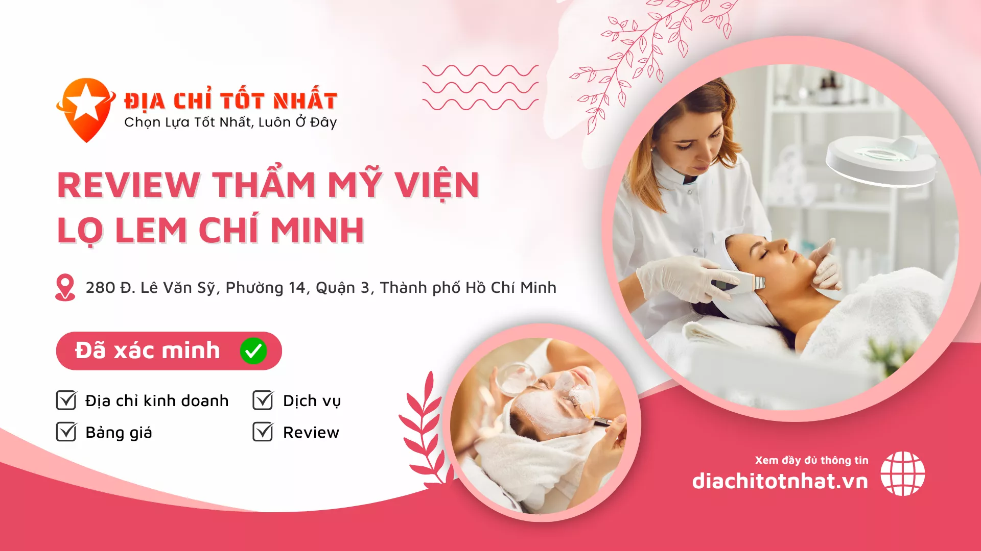 Review Thẩm Mỹ Viện Lọ Lem Chí Minh