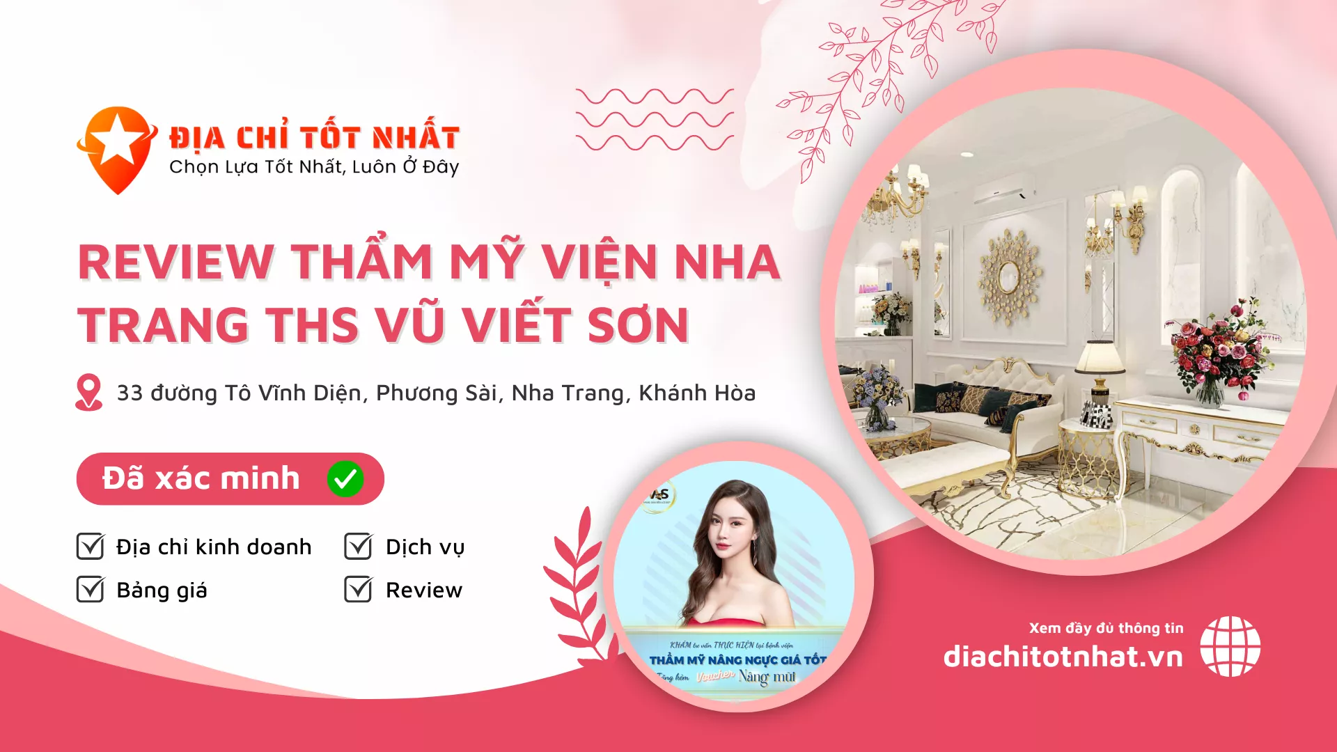 Review Thẩm Mỹ Viện Nha Trang ThS Vũ Viết Sơn
