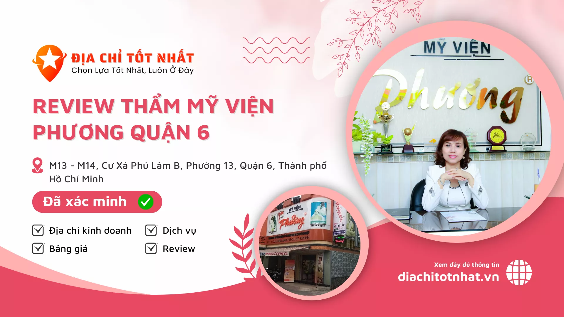 Review Thẩm Mỹ Viện Phương Quận 6