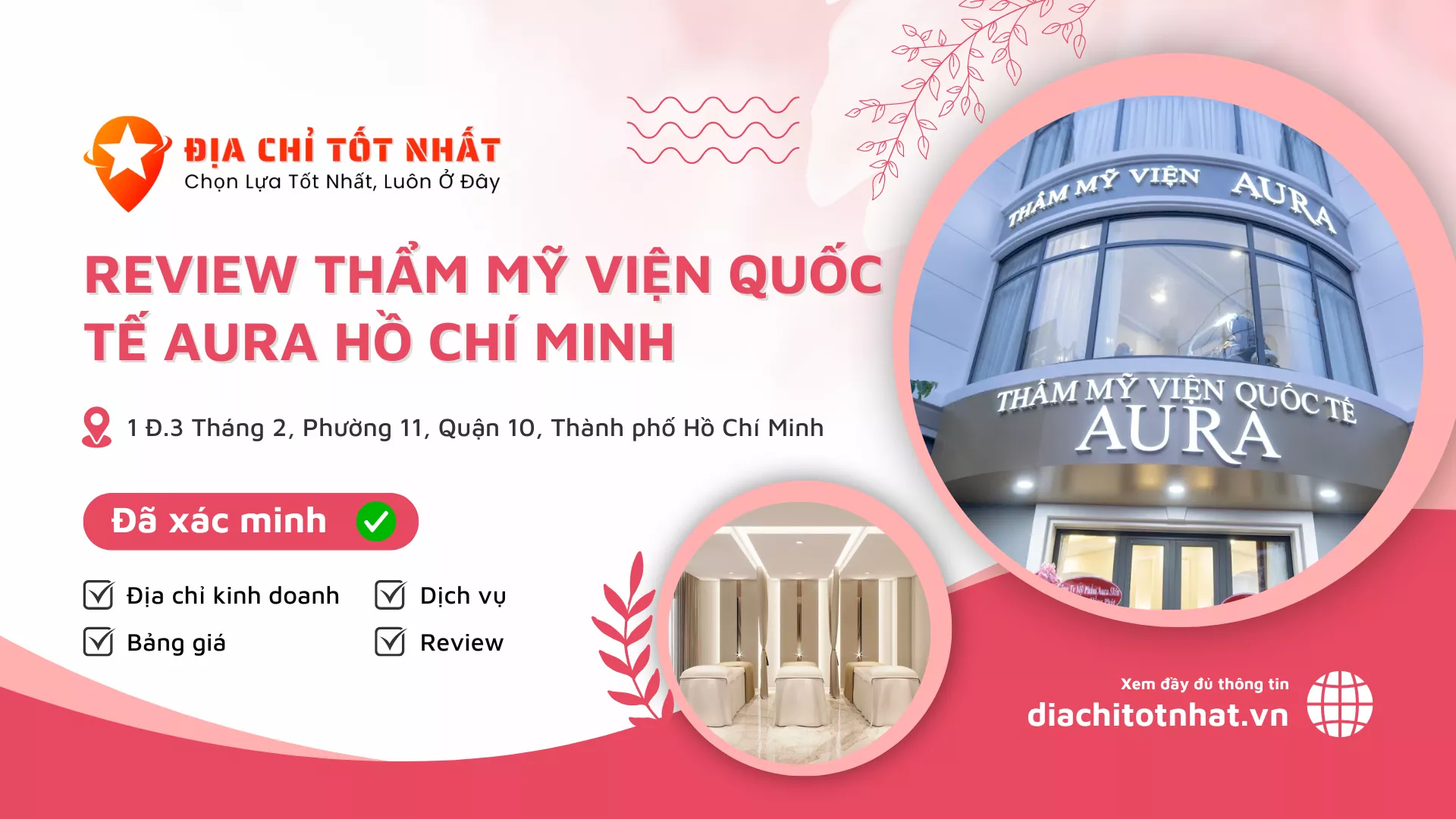 Review Thẩm Mỹ Viện Quốc Tế Aura Hồ Chí Minh