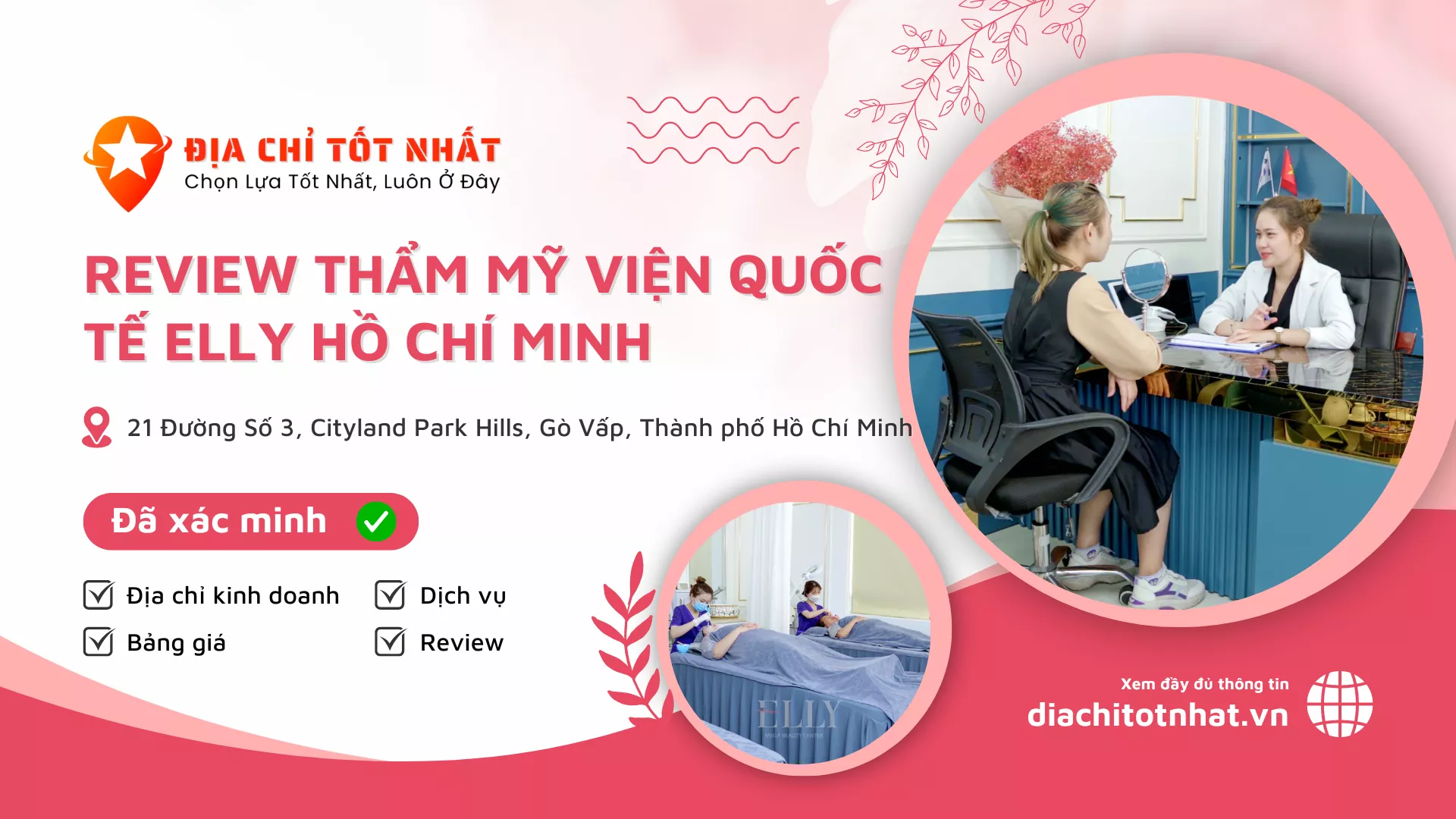 Review Thẩm Mỹ Viện Quốc Tế Elly Hồ Chí Minh
