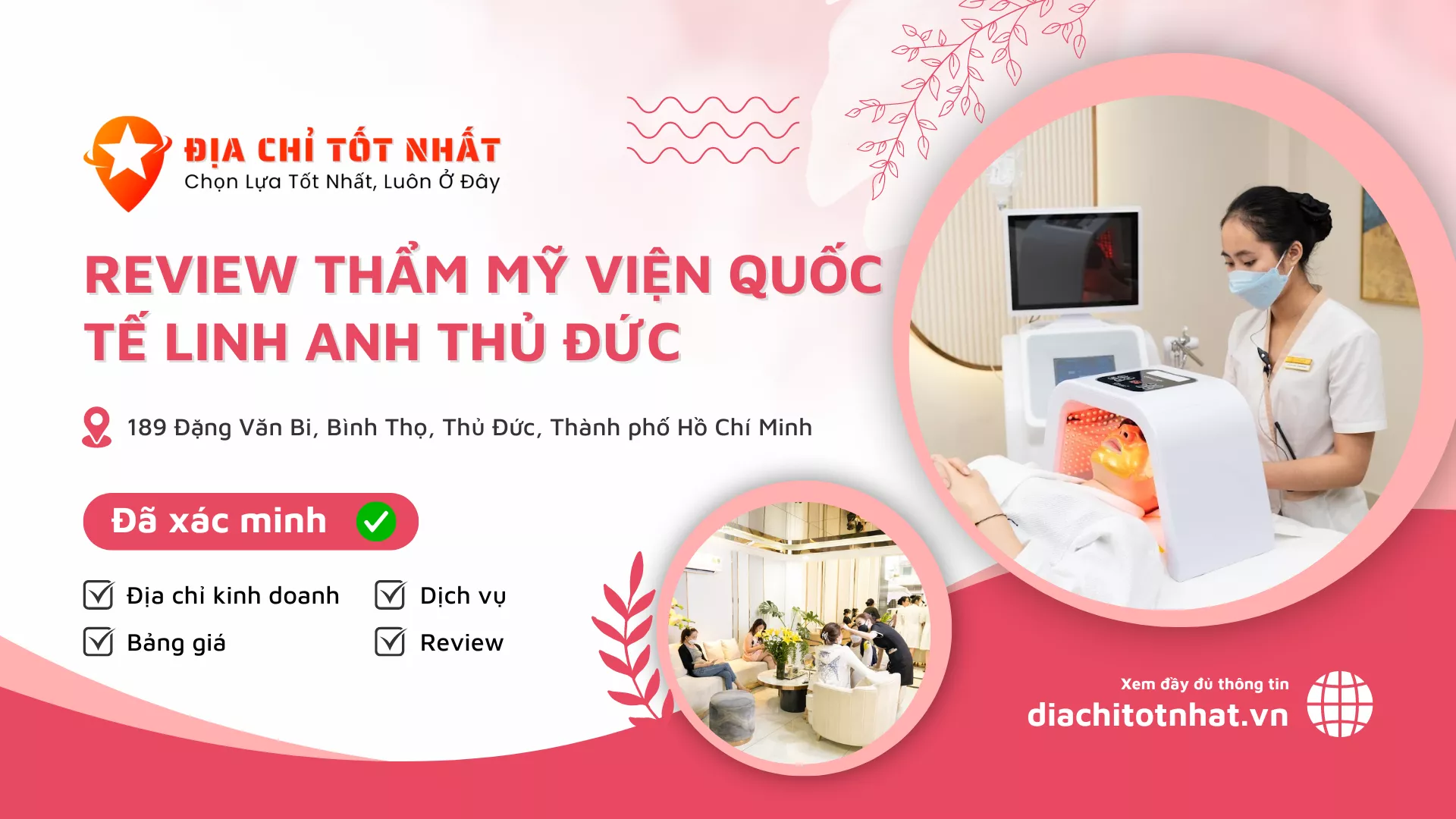Review Thẩm Mỹ Viện Quốc Tế Linh Anh Thủ Đức