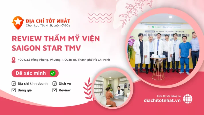 Review Thẩm mỹ viện Saigon Star TMV