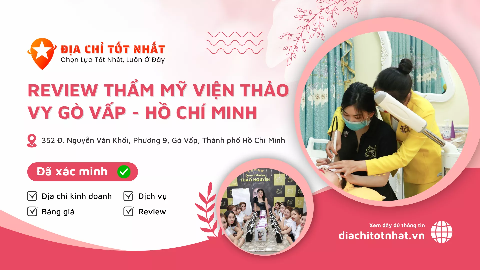 Review Thẩm mỹ viện Thảo Vy Gò Vấp hồ chí minh