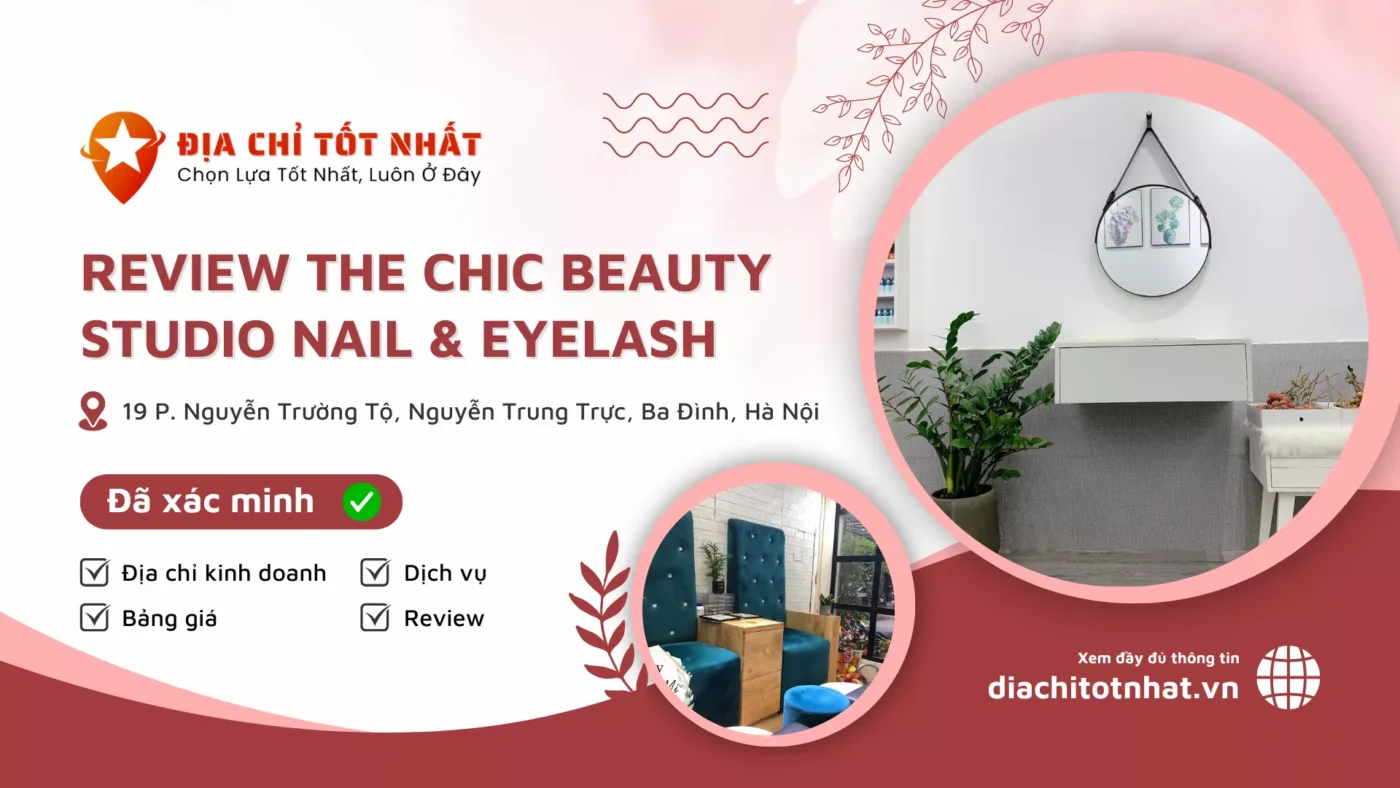 Review The Chic Beauty Studio Nail Eyelash