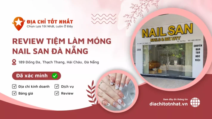 Review Tiệm làm móng Nail San Đà Nẵng