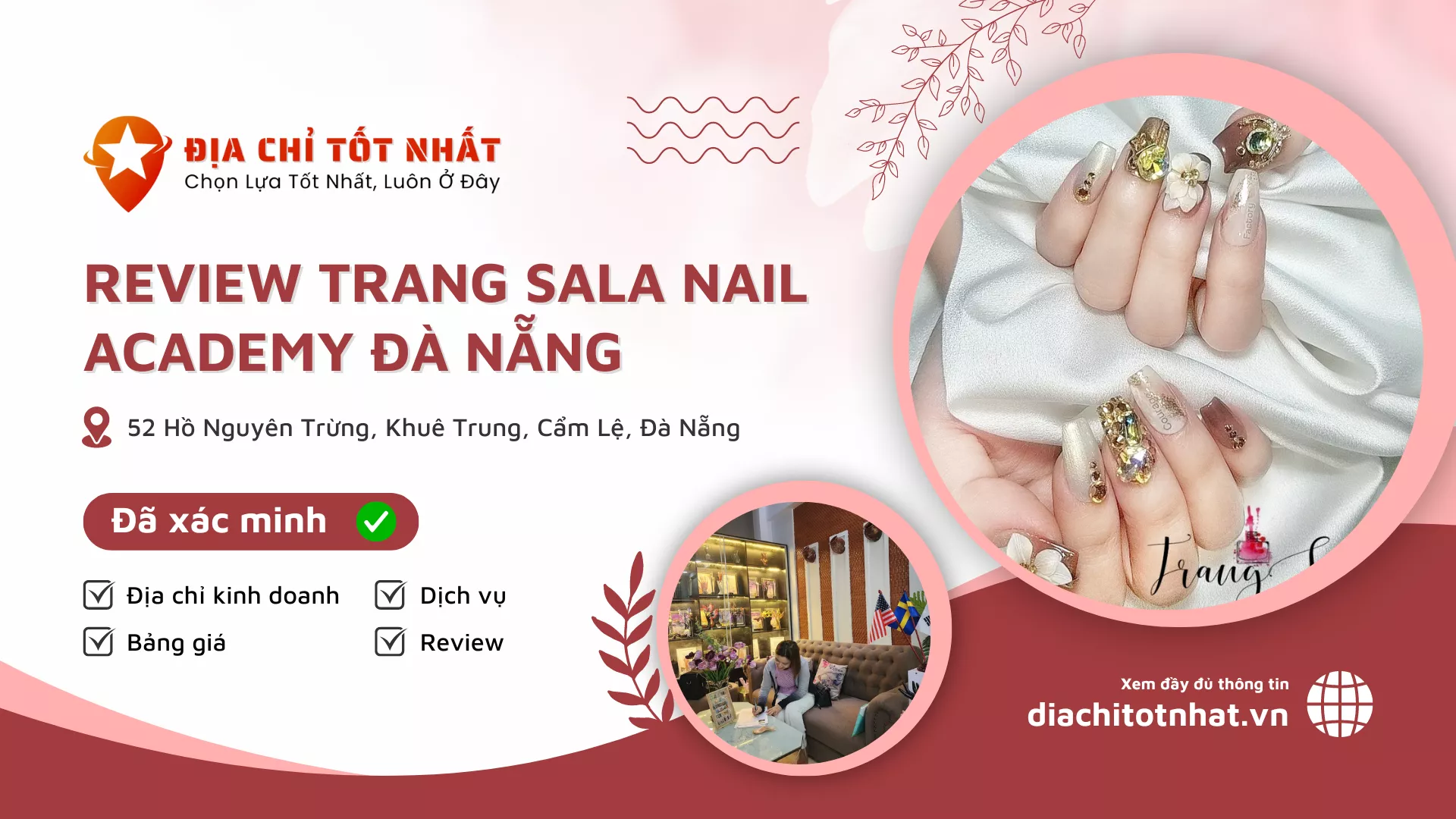 Review Trang Sala Nail Academy Đà Nẵng