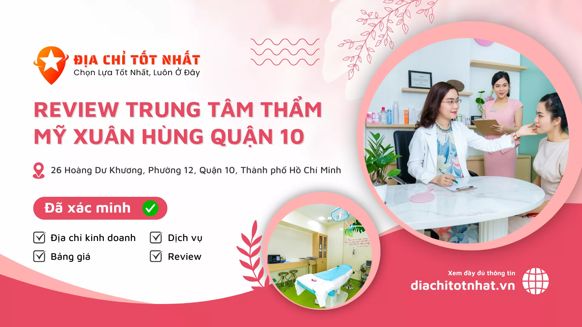 Review Trung Tâm Thẩm Mỹ Xuân Hùng quận 10