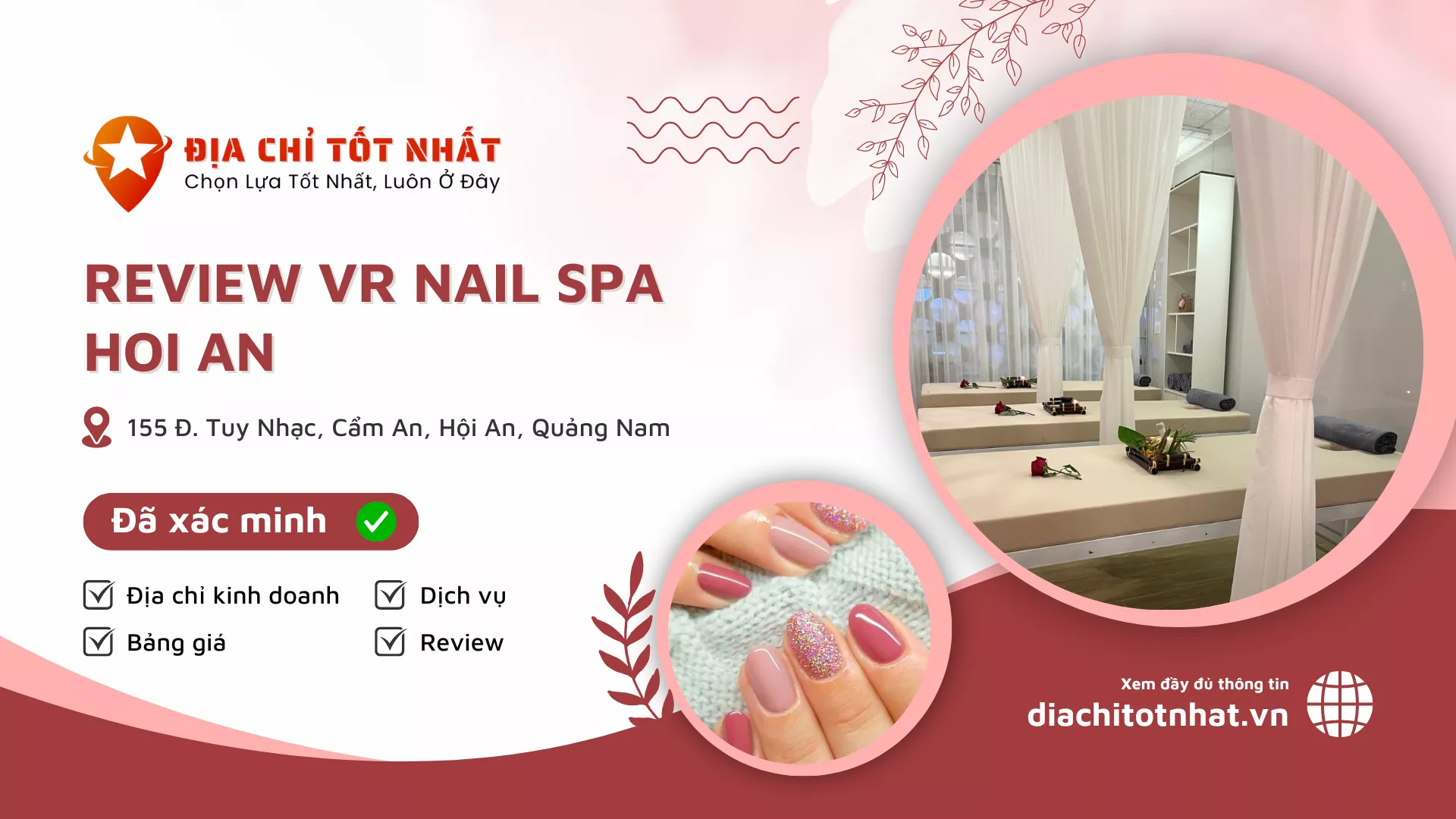 Review VR Nail Spa Hoi An