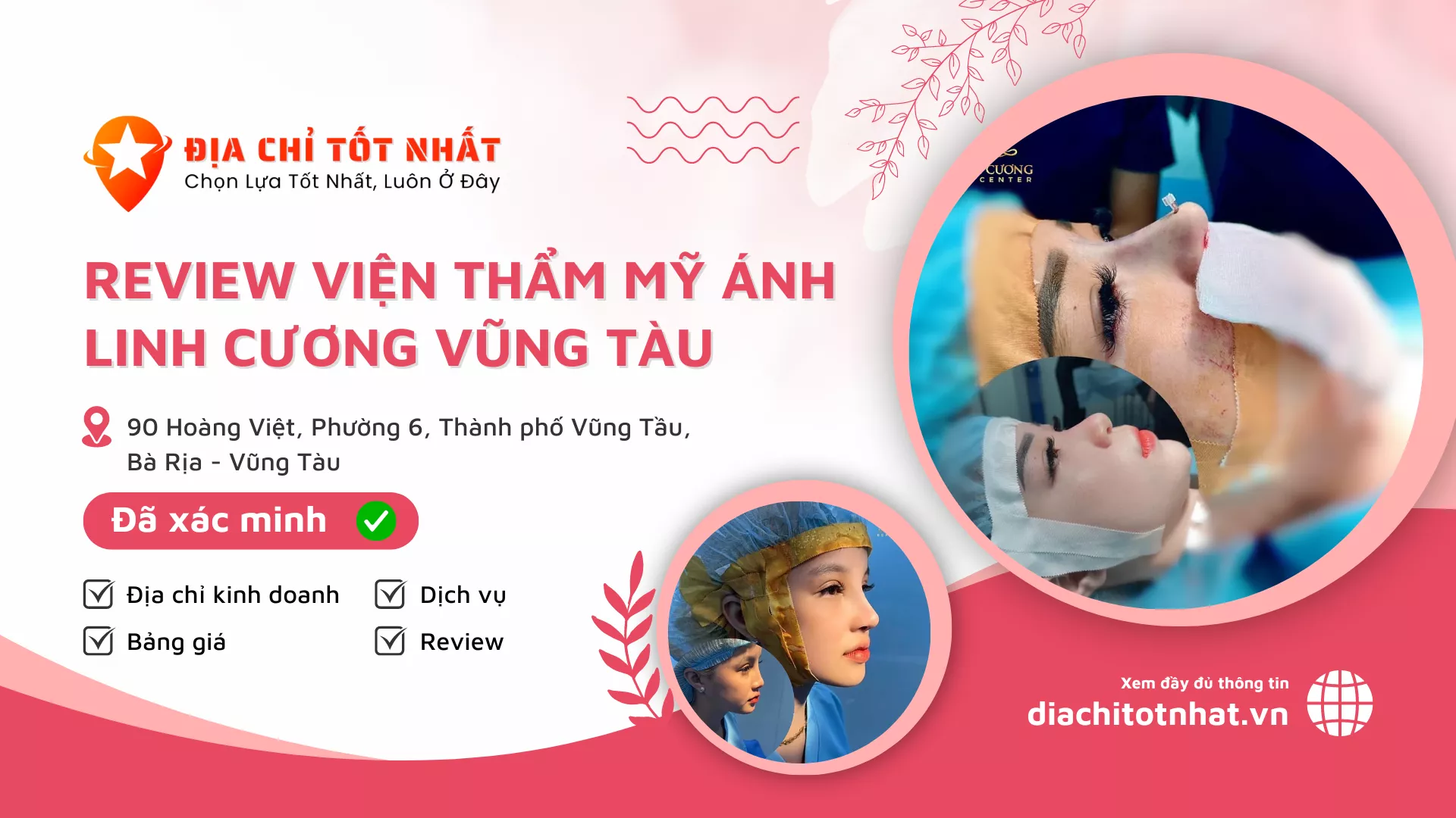 Review Viện Thẩm Mỹ Ánh Linh Cương Vũng Tàu
