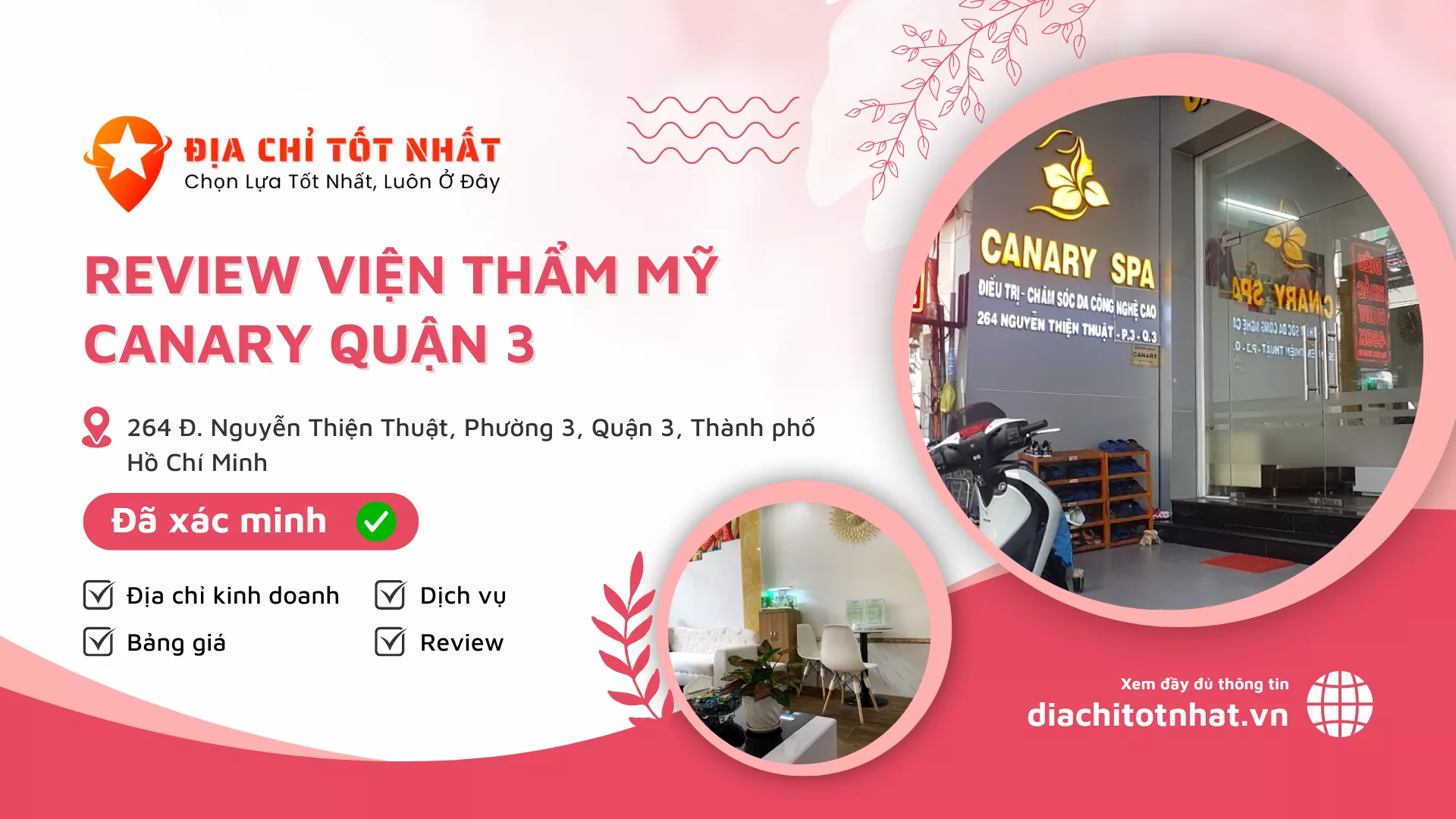 Review Viện Thẩm Mỹ Canary Quận 3