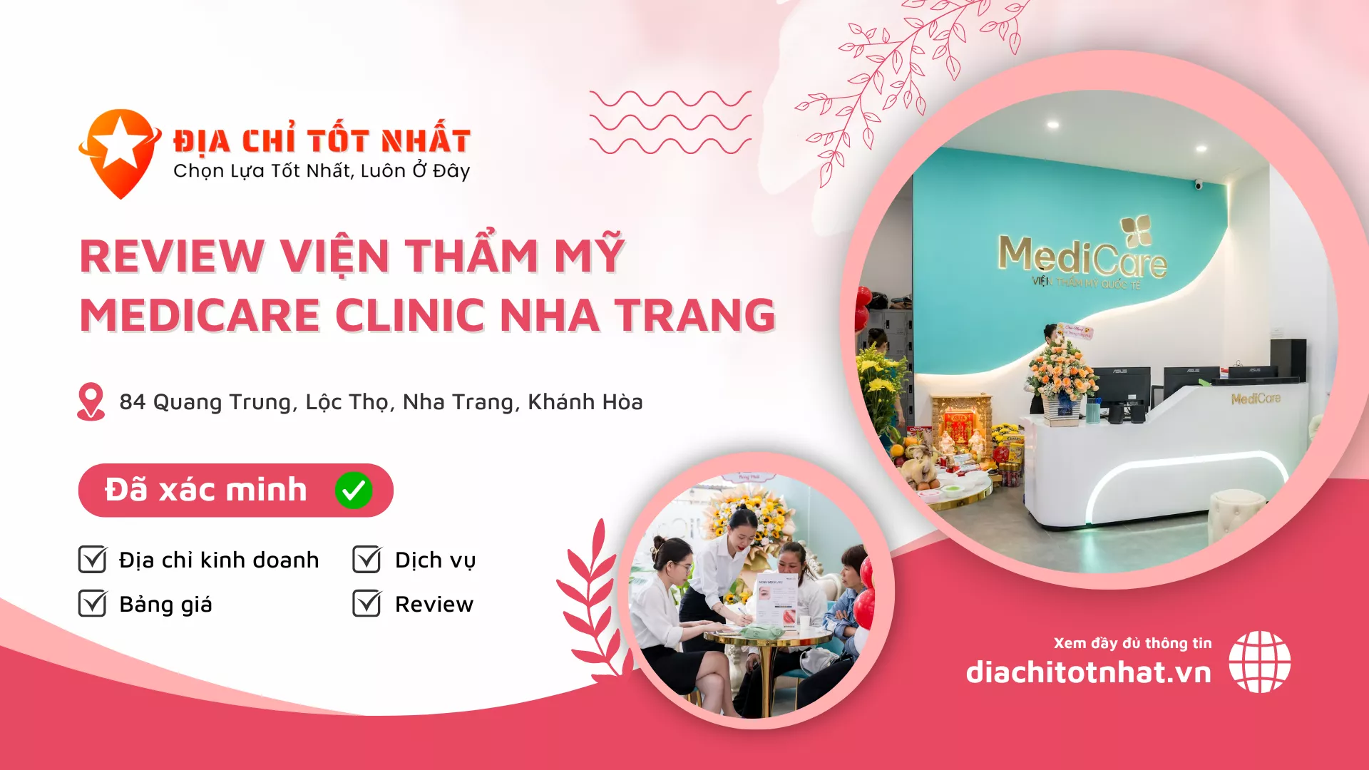 Review Viện Thẩm Mỹ MediCare Clinic Nha Trang
