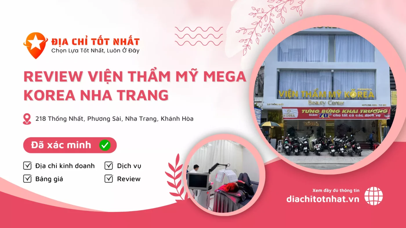 Review Viện Thẩm Mỹ Mega Korea Nha Trang